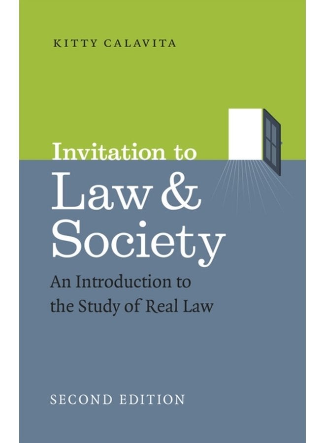 Invitation to Law and Society Second Edition An Introduction to the Study of Real Law - Paperback