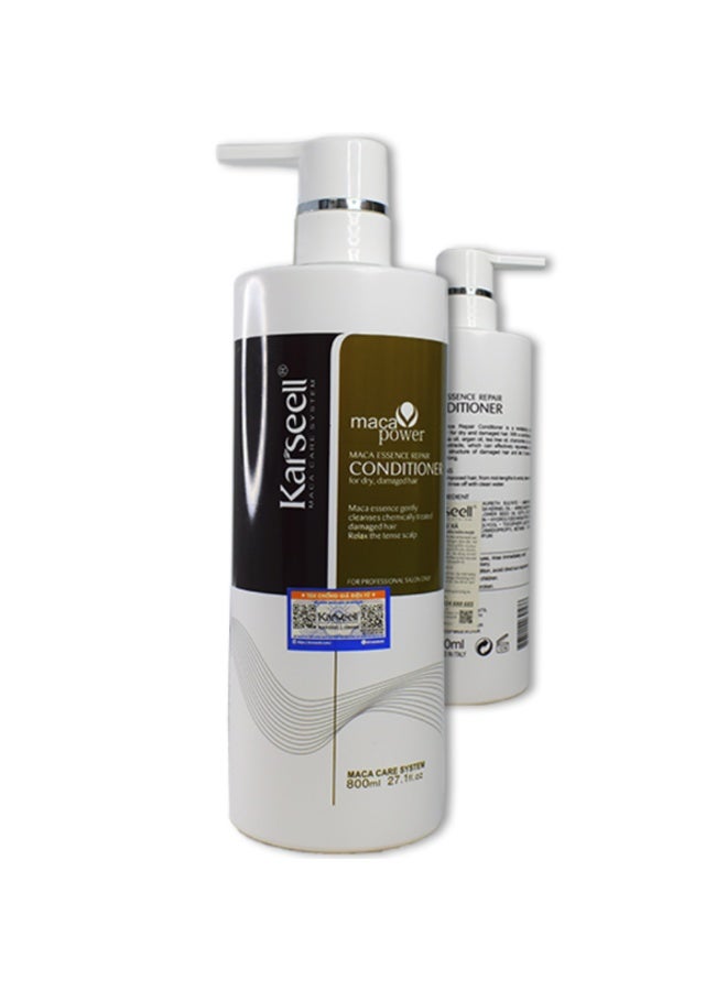 كارسيل بلسم كارسيل لإصلاح الشعر بخلاصة الماكا 800 مل - إصلاح مكثف للشعر - Image 1