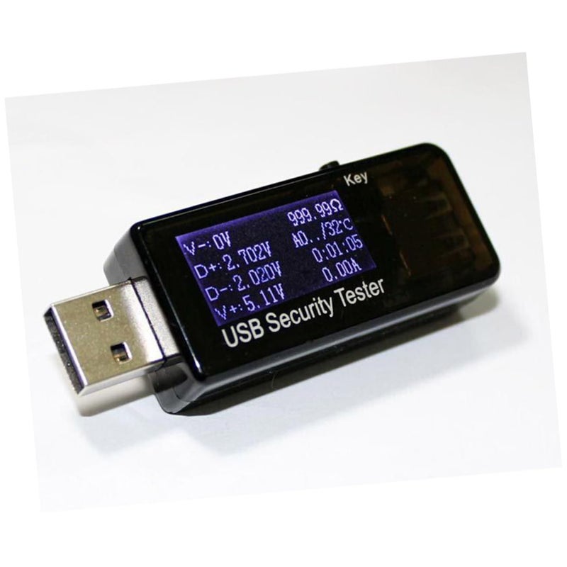 شاحن USB متر الطاقة شاشة LCD عرض الجهد التيار الواط سعة المراقبة - Image 3