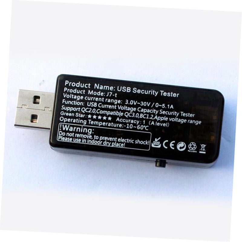 شاحن USB متر الطاقة شاشة LCD عرض الجهد التيار الواط سعة المراقبة - Image 4