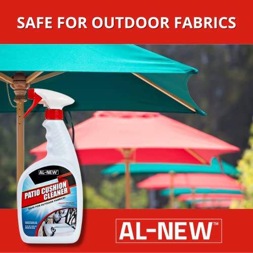 AL-NEW Patio Cushion Cleaner | Safe For Use On Outdoor Fabrics Such As Patio Cushions, Awnings, Furniture Covers, and more (32 Ounce) - Image 5