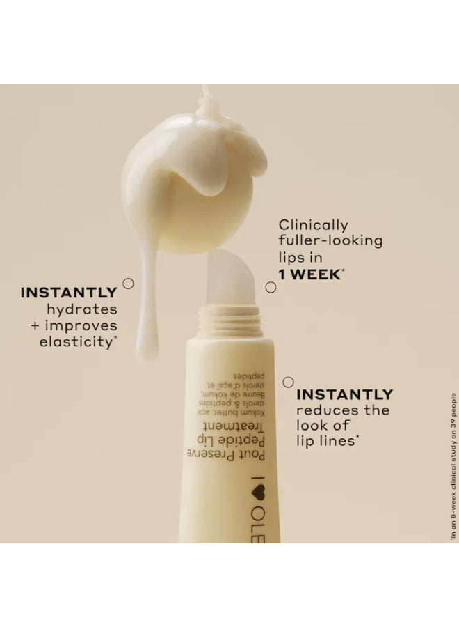 Olehenriksen علاج الشفاه بالببتيد من باوت بريسيرف، 12 مل - فانيلا بونبون - Image 3