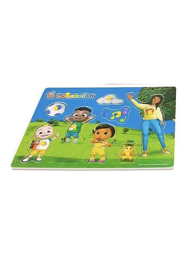 RMS Cocomelon Character Peg Board  – Fun Kids Toy, Interactive Playtime & Gift Item - Image 1