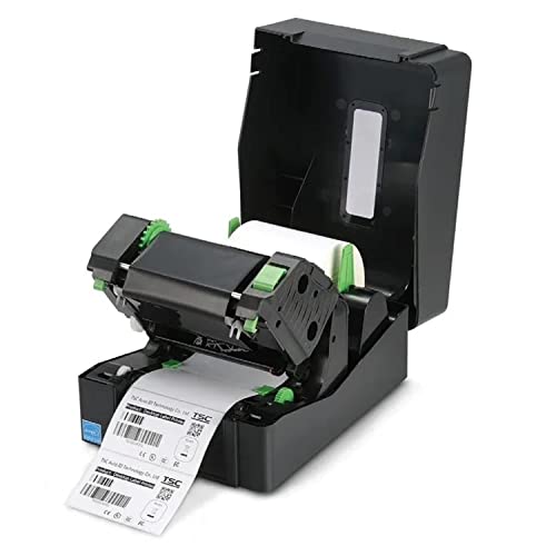TSC TE244 Desktop Thermal Transfer Barcode Printer with USB Connectivity 203 DPI Bar Code Label Printer, Black - Image 2