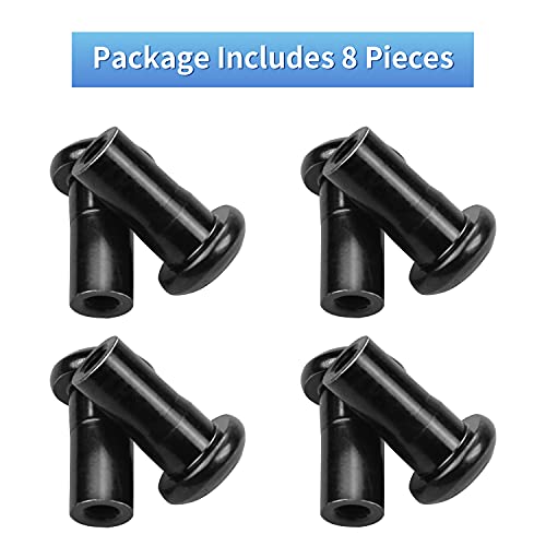 Bentolin Door Hinge Nuts Replacement Screws Compatible for Jeep Wrangler JL JLU Rubicon Gladiator JT 2/4-Door 2018-2023 (8 Pcs) - Image 2