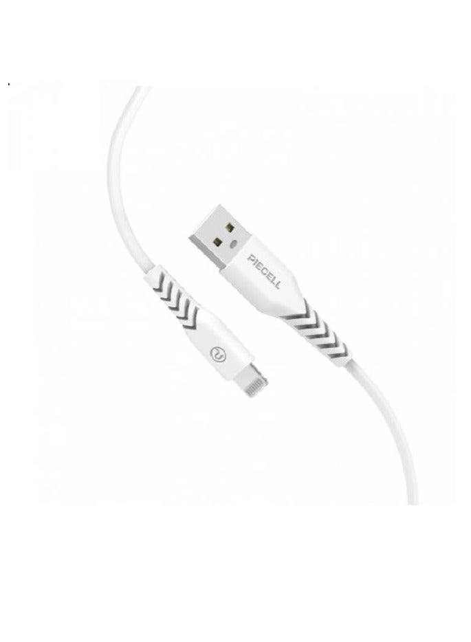 بايسيل كيبل ايفون 120 سم ماركة بيسيل الامريكية معتمد من ابل جلد ابيض - Image 2