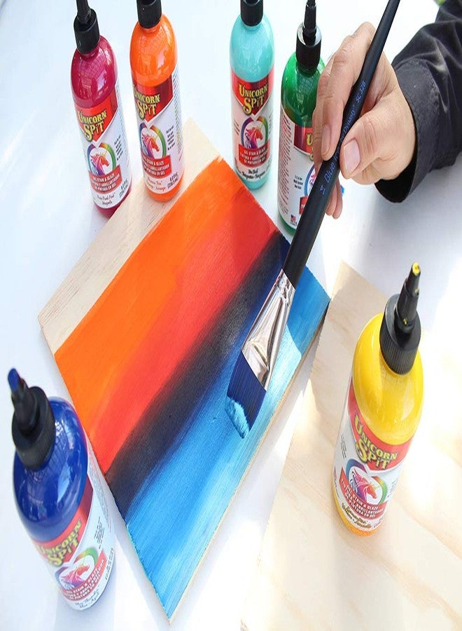 Unicorn SPiT 5771003 Gel Stain and Glaze, Phoenix Fire 8.0 FL OZ Bottle, Orange - Image 3