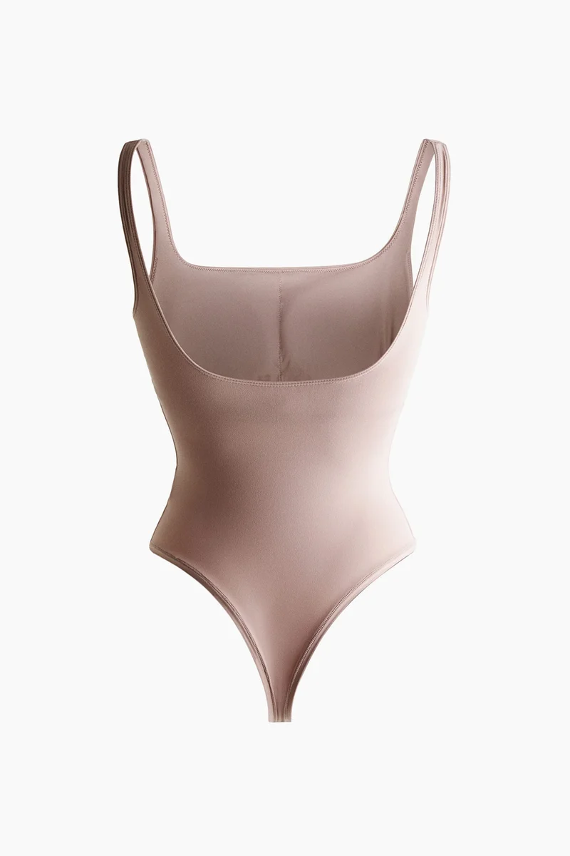 H&M Padded-cup microfibre body