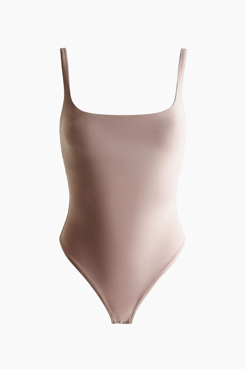 H&M Padded-cup microfibre body