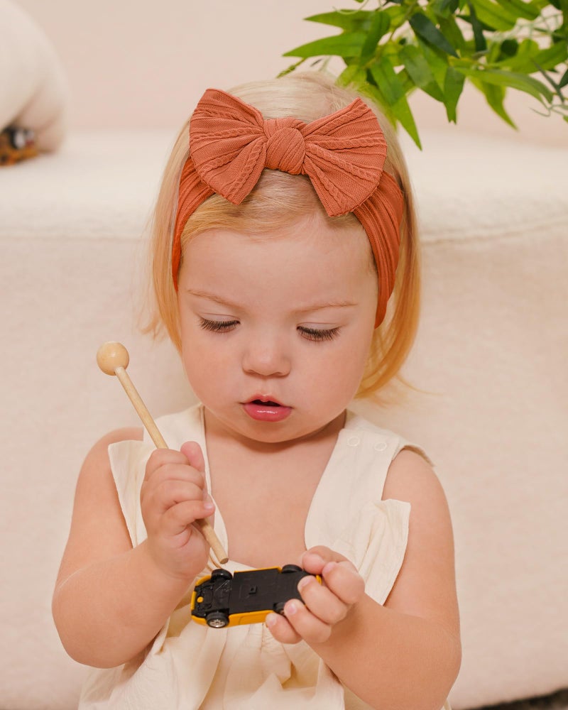 jollybows 12pcs Baby Girls Nylon Headband with Bow Newborn Hairbands Infant Hair Bow Elastics Handmade Hair Accessories for Toddlers Kids - Image 4