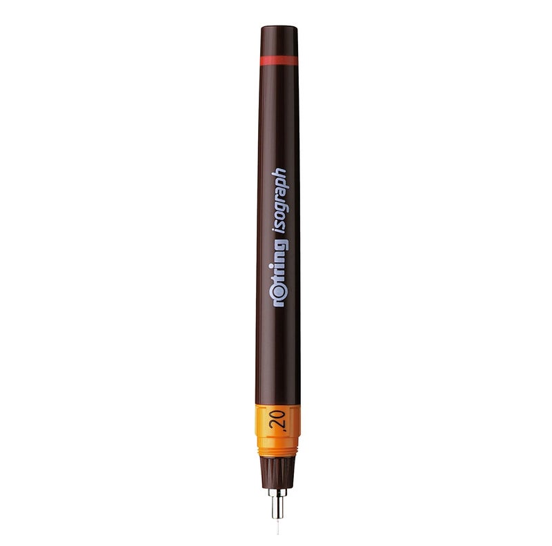 Rotring Isograph Technical Drawing Pen-0.2 Mm|Black - Image 1