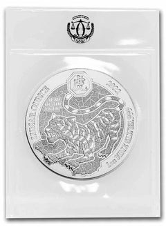 ABConcept Rwanda Lunar Tiger Silver 1 oz  - Image 3