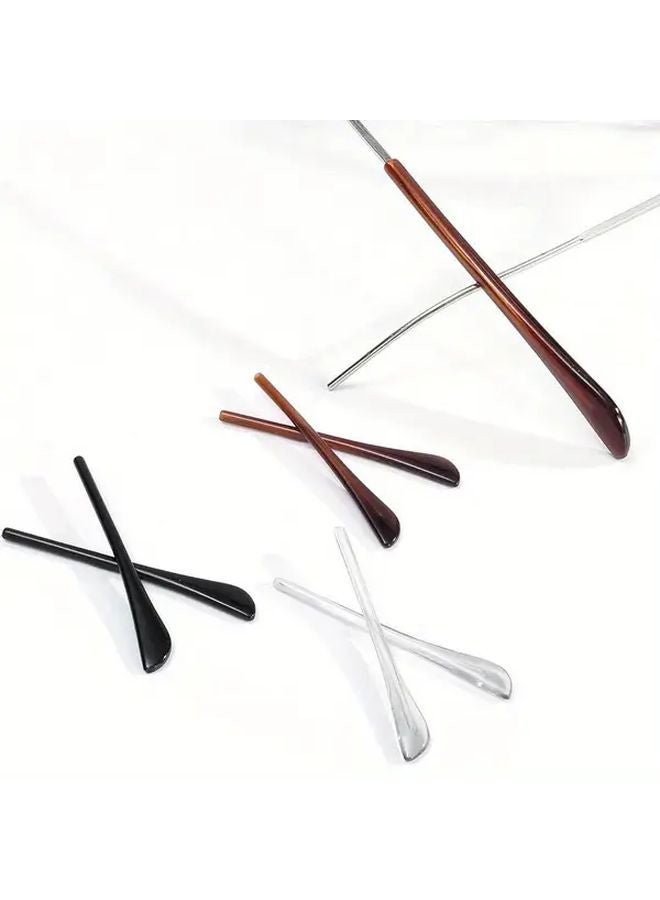 3 Pairs Transparent Silicone Non Slip Glasses Leg Covers Ear Hook Bracket Earmuffs - Image 4