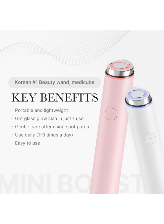 Medicube Mini Booster Pro Pink | Affordable At-Home Facial Skin Care Tool for Beginners - Portable Glow Booster for Glass Skin, Boosting Skin Care Absorption, Skin care for teens, Korean Skin Care  - Image 5