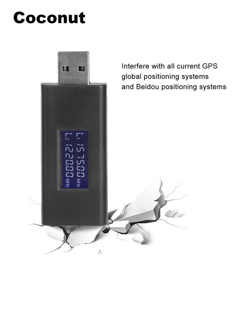 Coconut Anti-Tracking Isolator GPS Signal Blocker With Adapter，New Portable Car USB GPS Signal Broken Winder Dual Channel Protection Safety Peace of Mind with Interface Accessories， - Image 4