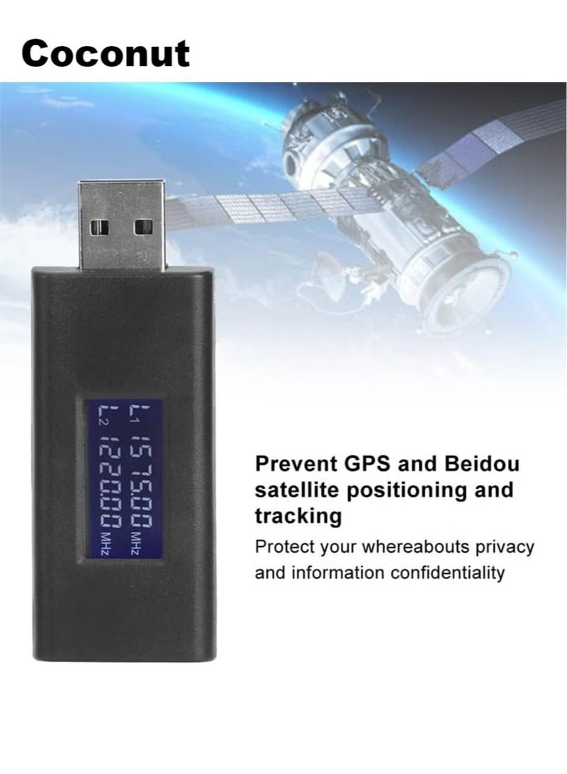 Coconut Anti-Tracking Isolator GPS Signal Blocker With Adapter，New Portable Car USB GPS Signal Broken Winder Dual Channel Protection Safety Peace of Mind with Interface Accessories， - Image 2