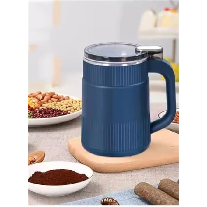 سکیلو مطحنة القهوة الكهربائية بالتوابل 240 واط بمحرك قوي شفرة من الفولاذ المقاوم للصدأ سعة 100 جرام قاعدة محرك قابلة للإزالة متعددة الأغراض لحبوب القهوة والمكسرات والتوابل والبذور والأعشاب - Image 2