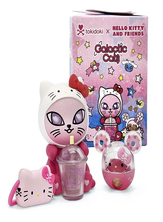 tokidoki™ x Hello Kitty® and Friends Galactic Cats Blind Box - 1 Pack of Cute Mystery Mini Collectibles - Collectible Art for Girls, Valentine's & Birthday Gifts - 2.75 Inches - Image 1