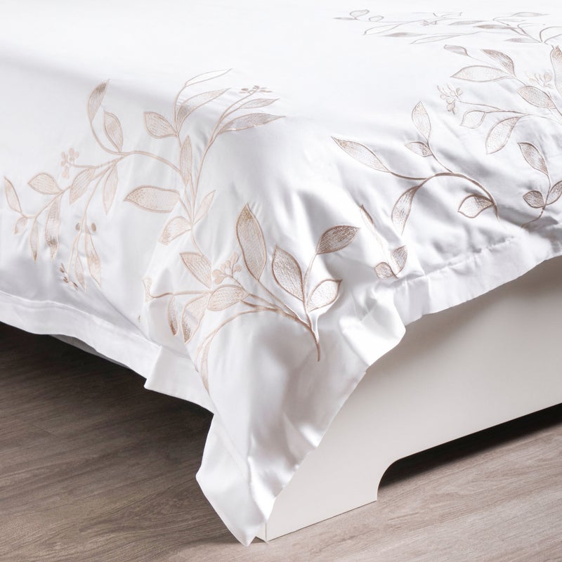 Boutique Blanche 4pcs duvet set queen size 200*240cm, white - Image 2