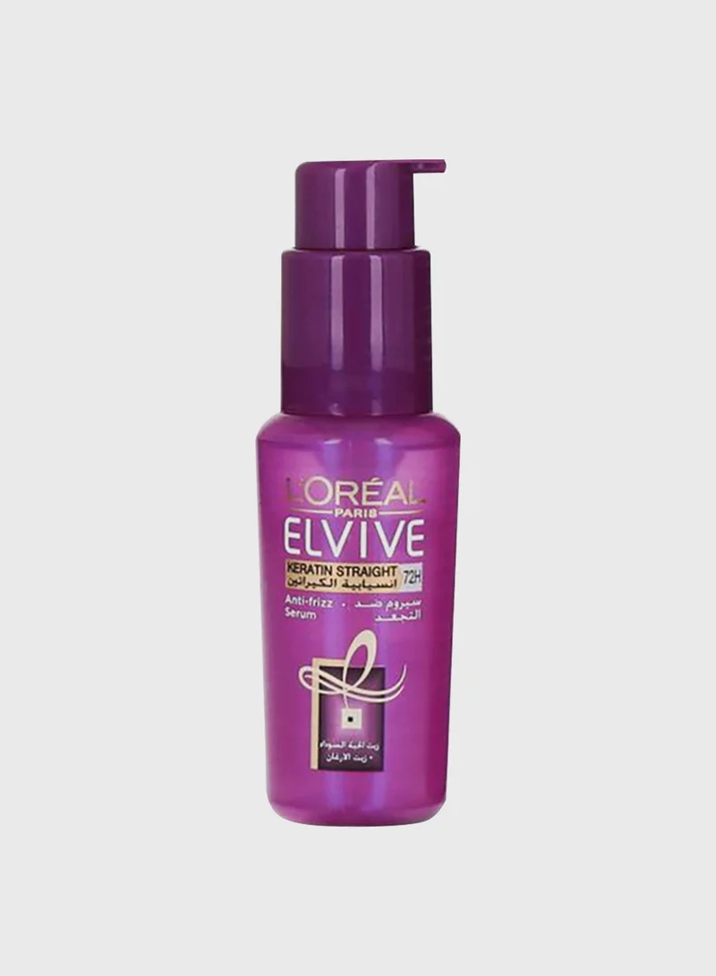 L'OREAL PARIS Elvive Keratin Straight Anti-Frizz Serum
