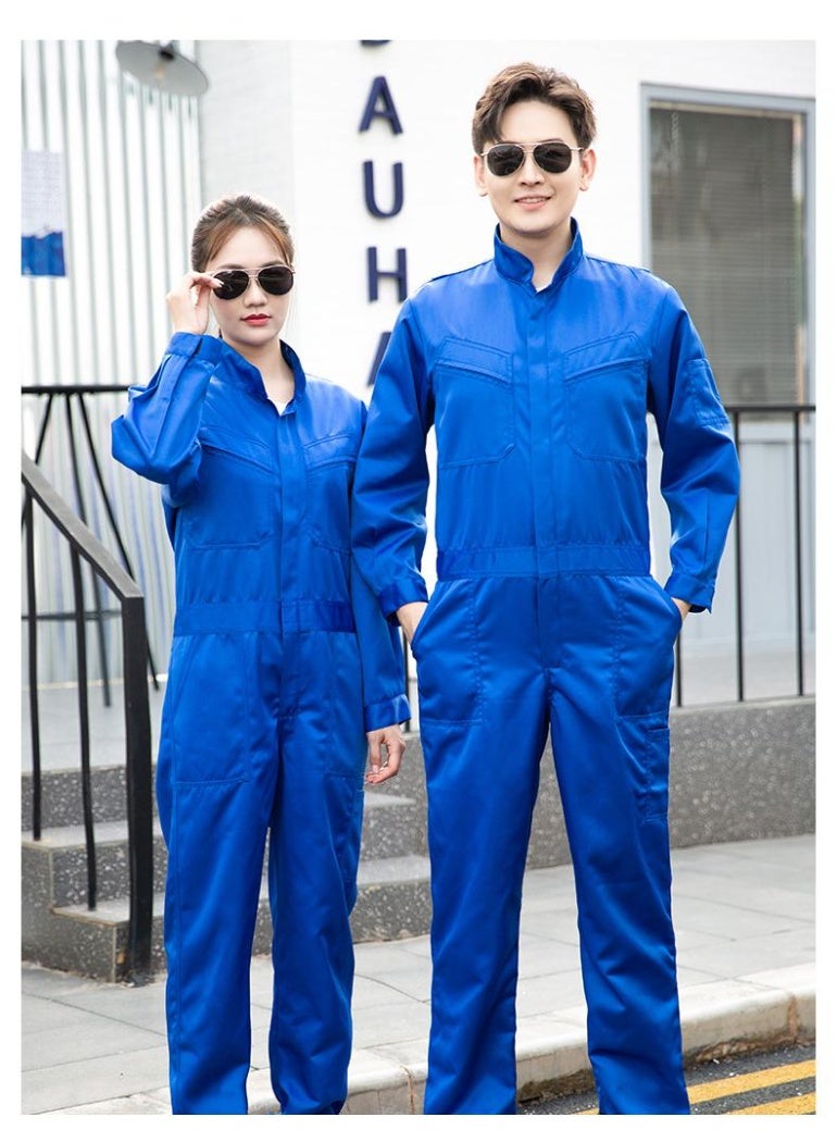 NIBEMINENT Dirt Resistant Jumpsuit Work Coveralls Uniforms Machine Car Repair Dust Proof Working Overall Painter Work Labor Protection Suit - Image 1