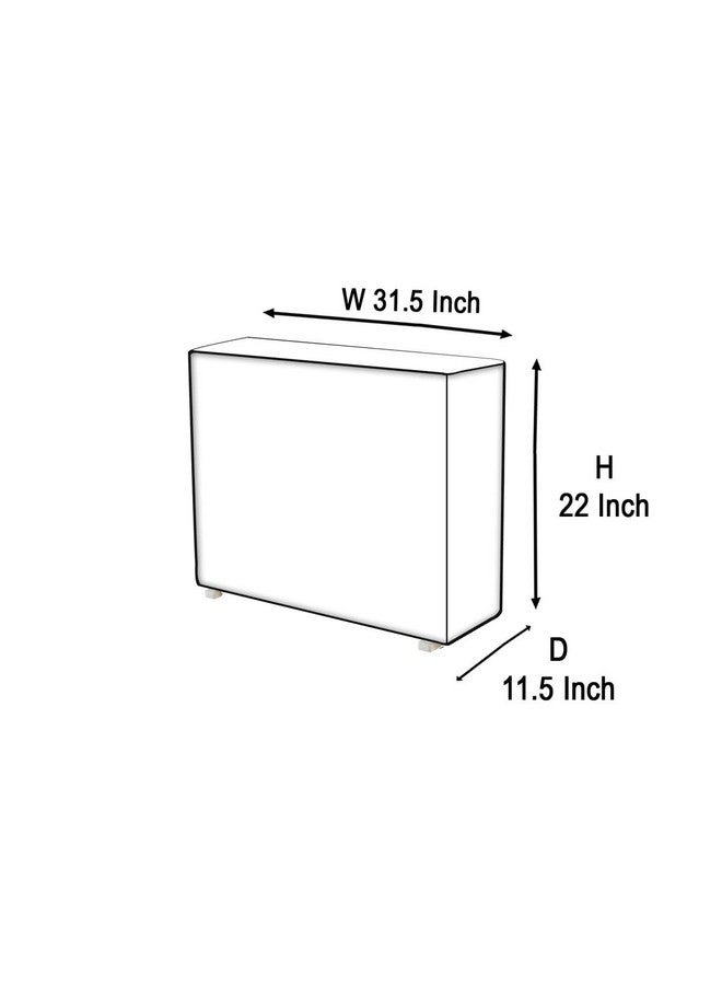 The Furnishing Tree Split AC Cover Set of Indoor and Outdoor Unit Used for 1.5 Ton Samsung Windfree AR18BYNANWK Sand Pattern Brown on Beige Base - Image 5