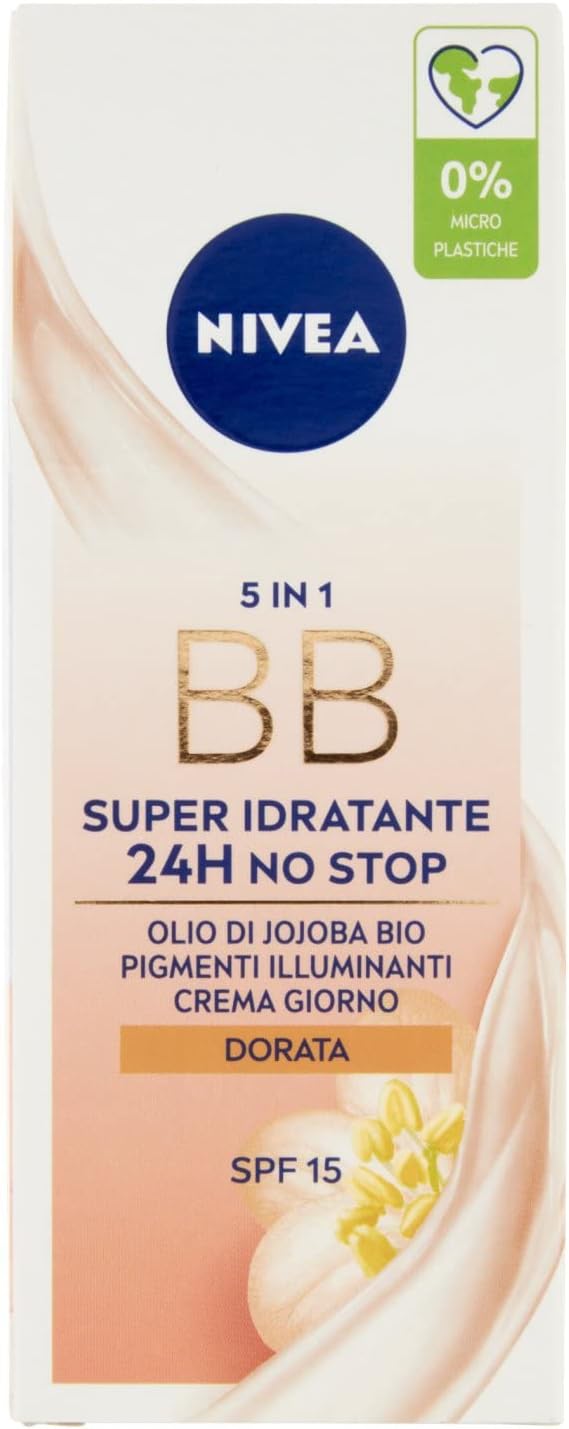 NIVEA Colored Golden Moisturizer 50 Ml86701 Face Creams And Masks