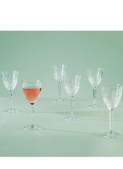 RCR 6 Pcs Crystal Juice Cups 180 ml Italian RCR  - Image 2