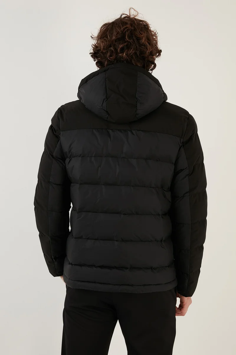 اكسي Water Resistant Hooded Regular Fit Coat Men's Coat EXK22531310