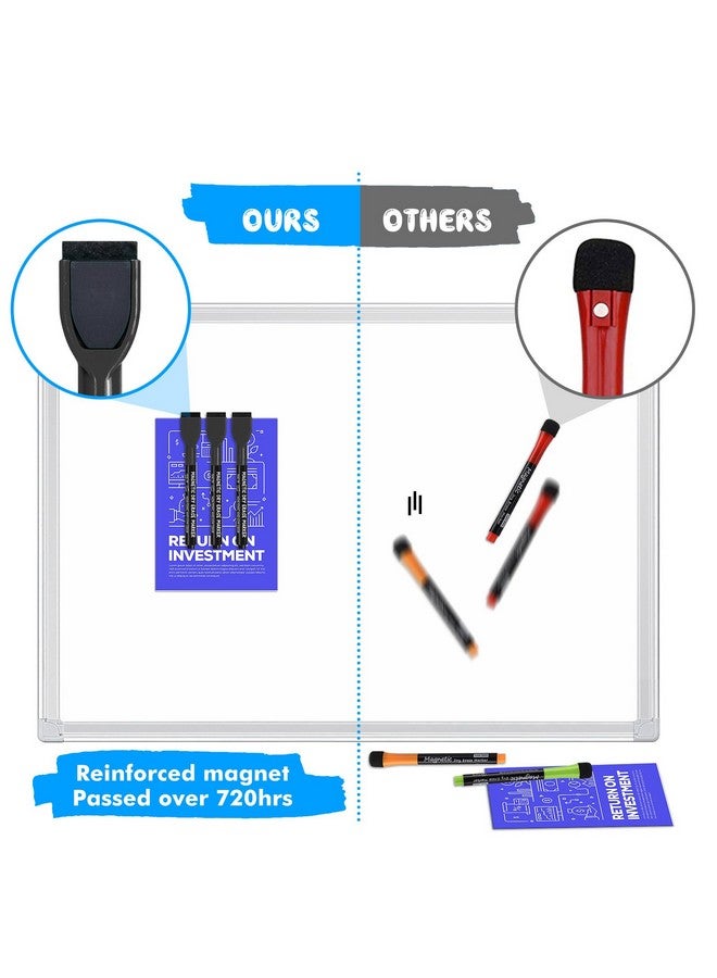 maxtek Magnetic Black Dry Erase Markers, 12 Count Fine Tip Whiteboard Markers With Eraser, Thin Markers Low Odor For Classroom, Office, Home - Image 5