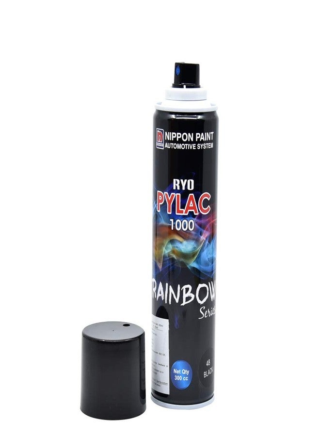 Nippon Paint طلاء نيبون ريو بيلاك 1000 RS أسود 300 مل (عبوة من 3 قطع) - Image 1