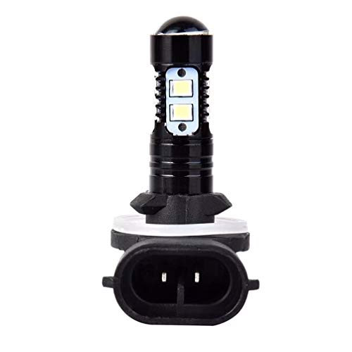 Jahyshow مصابيح ضباب LED 10 من JahyShow بقوة 50 واط، 881، 889، 862، 886، 894، 896، 898، أضواء DRL، أضواء تشغيل نهارية، 6500K أبيض بارد، عبوة 2 - Image 5