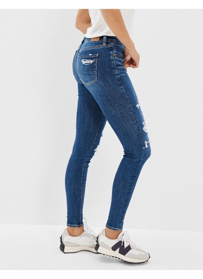 American Eagle AE Ne(x)t Level Ripped Low-Rise Jegging  - Image 3