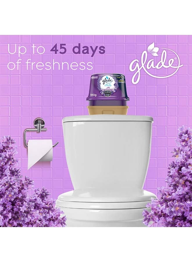 Glade Scented Gel Lavender 3 x 180G Pack of 3  - Image 3