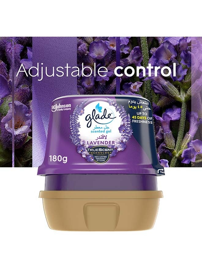 Glade Scented Gel Lavender 3 x 180G Pack of 3  - Image 5