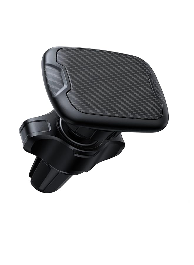Excefore Car Magnetic Phone Holder Magnetic Car Mount With 6 Strong Magnets Vent Cell Phone Holder Mount Cell Phone Holder For Car Case Friendly For All Smartphones Black - Image 1