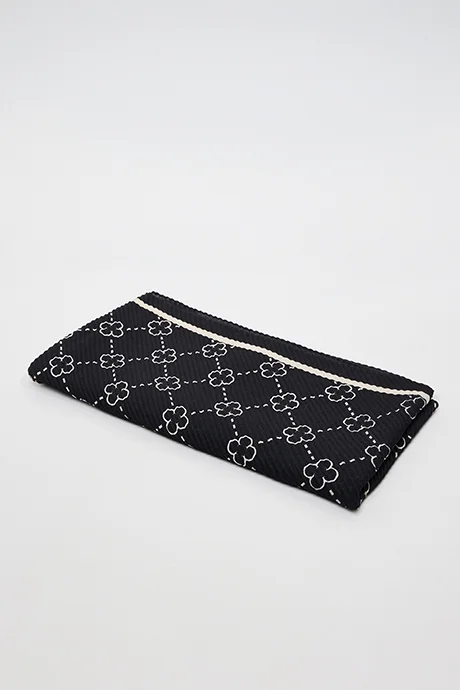 أر أند بي Patterned Scarf, 180X85cm