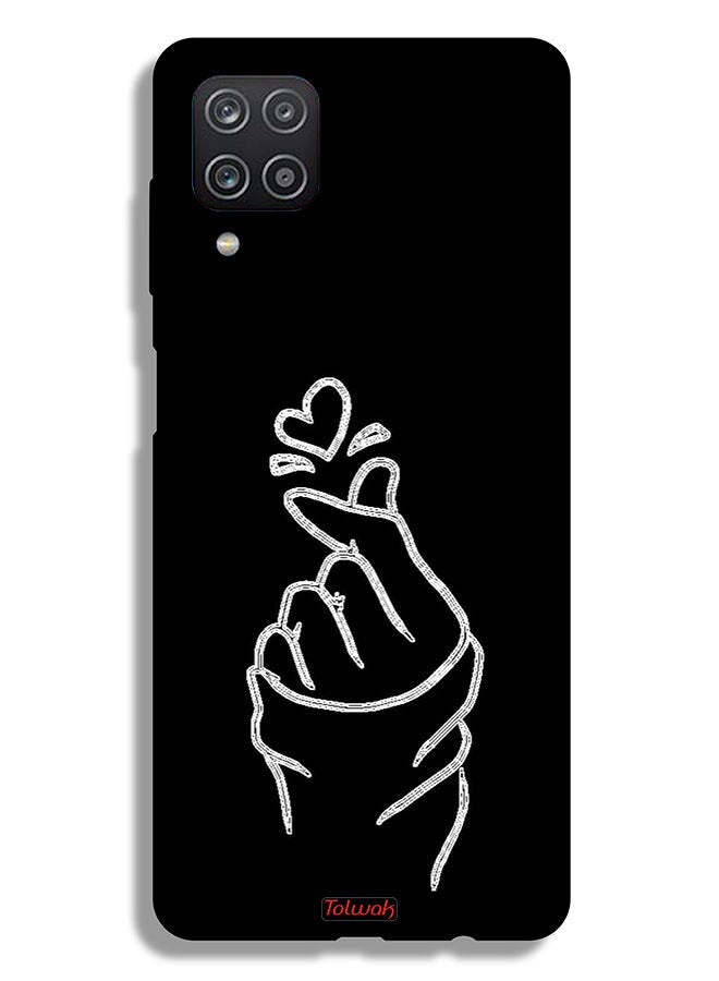 Tolwak Samsung Galaxy M12 Protective Case Cover Snap Love - Image 1