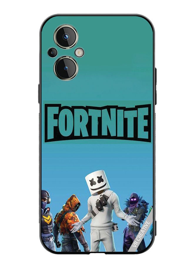 VR CREATIVE Protective Case Cover For OnePlus Nord N20 5G Fortnite Design Multicolour - Image 1