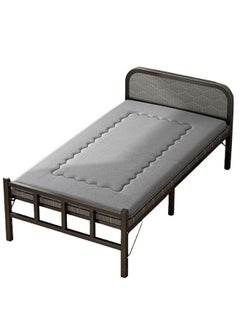 NKX Portable Foldaway household Simple Bed companion with Lambwool Matress 80 cm  - Image 3