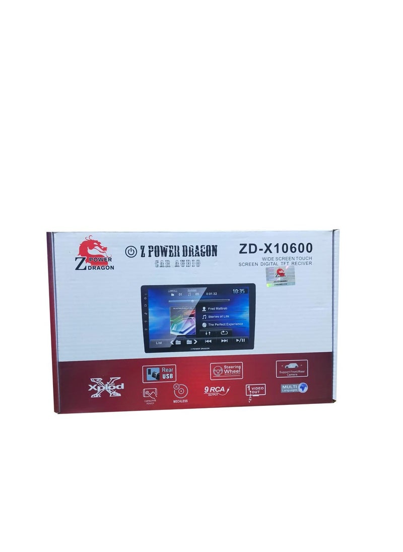 ماركة غير محددة كاسيت ZD-X10700 F1 أندرويد 9 بوصة زيرو باور 32+1 + أبل كار بلاي  - Image 3