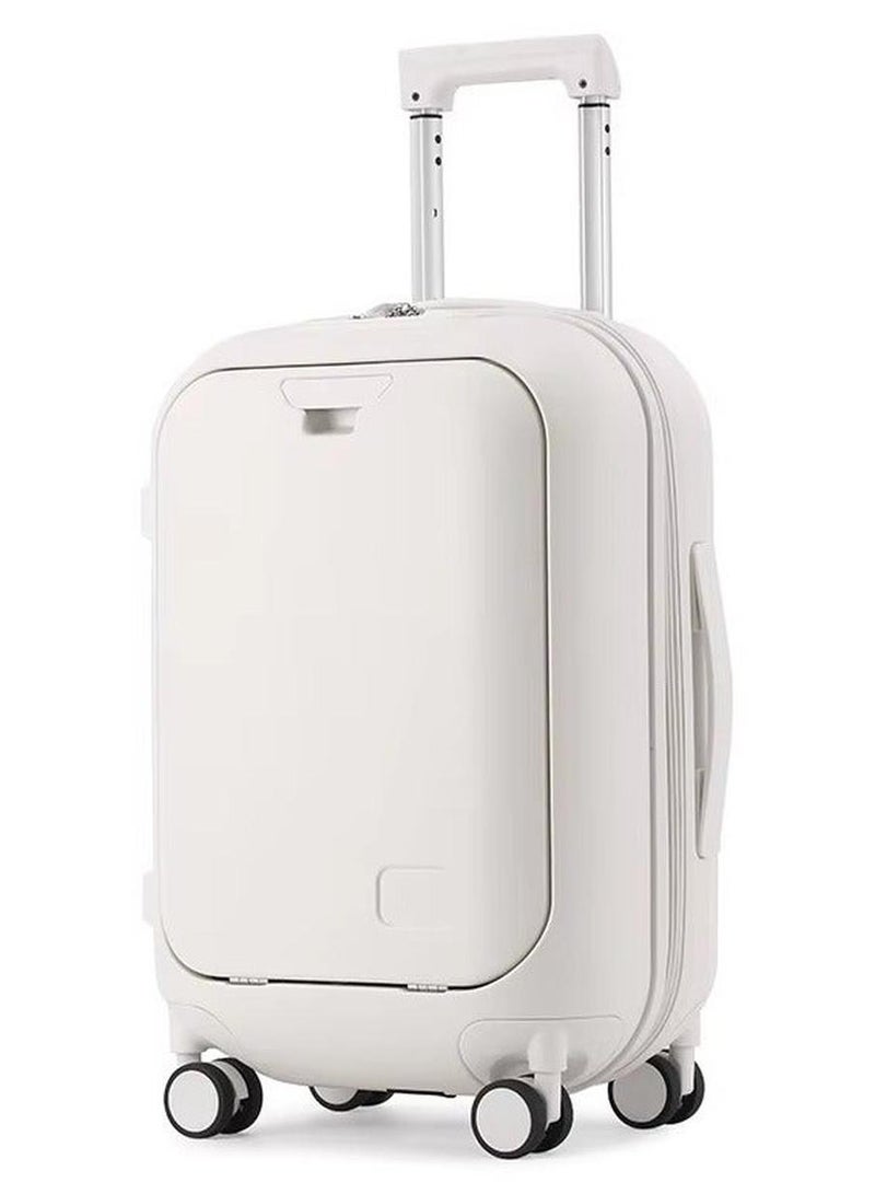 التمريض الجوي حقيبة Skycare المحمولة - حقائب متينة ذات جوانب صلبة مع جيب أمامي للكمبيوتر المحمول، وإطار من الألومنيوم، وقفل TSA - متوفرة بمقاس 18 بوصة/20 بوصة/24 بوصة - Image 1