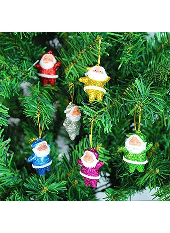 6 Pieces Multi Color Santa Claus  - Image 2