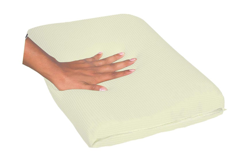 Kuber Industries 100% Pure Memory Foam Orthopaedic Sleeping Pillows, Neck Pain and Back Support Pillow (Cream) - Ctktc45953(Memory Foam_Beige) - Image 2