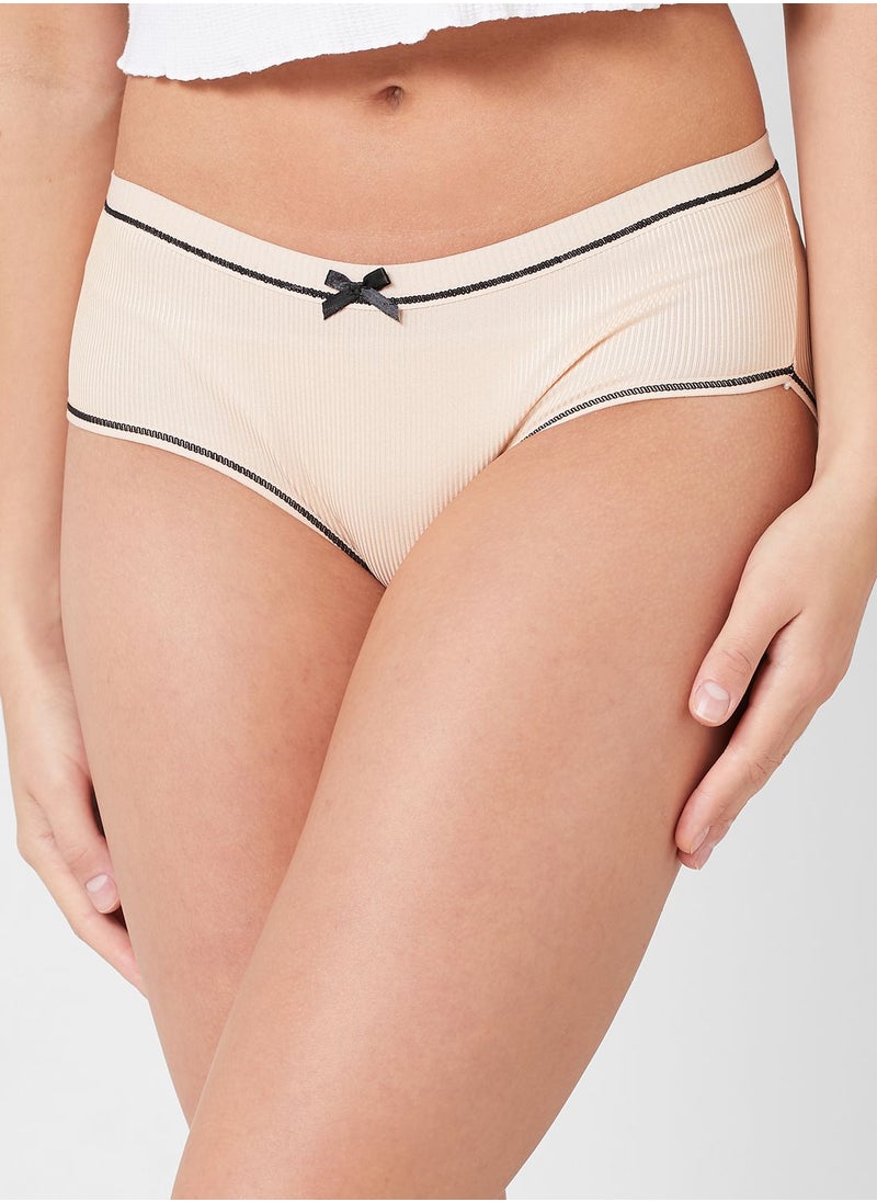 Ginger - 3 Pack Ribbed Brief - Image 1