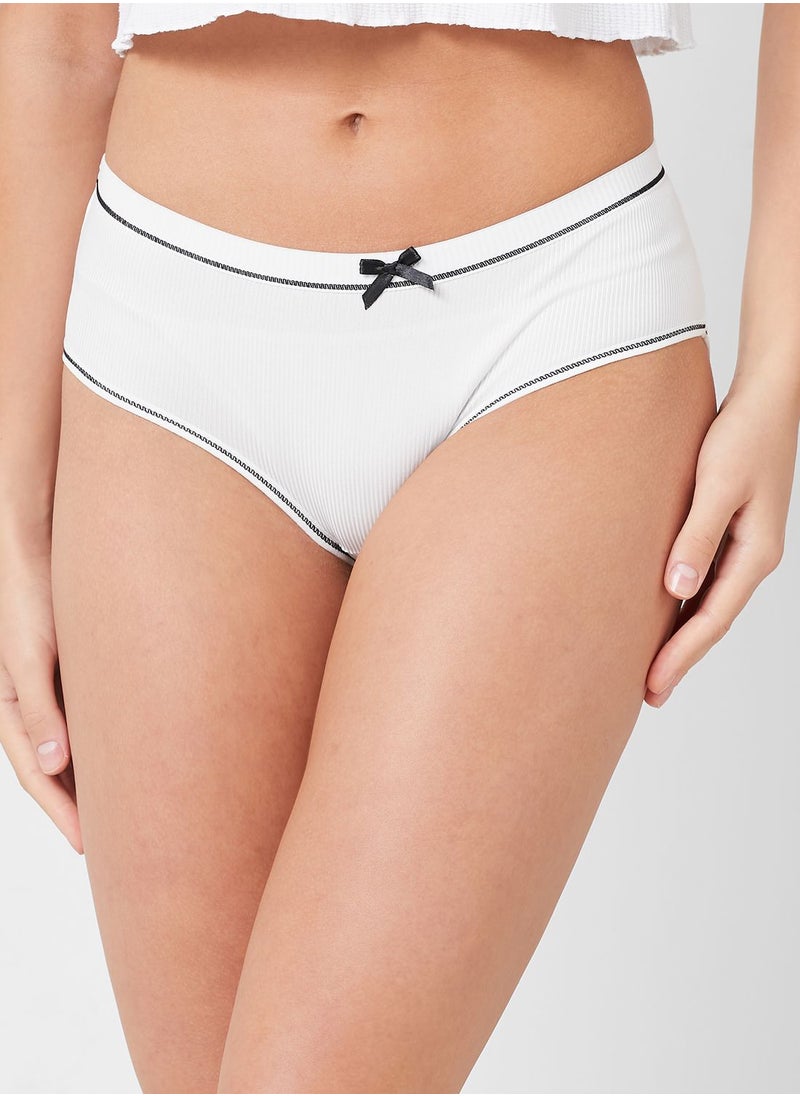 Ginger - 3 Pack Ribbed Brief - Image 1