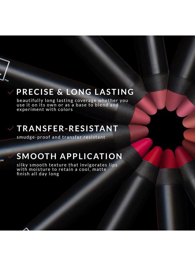 K7L Matte Pink Lipstick Crayon - Rose Quartz - Image 5