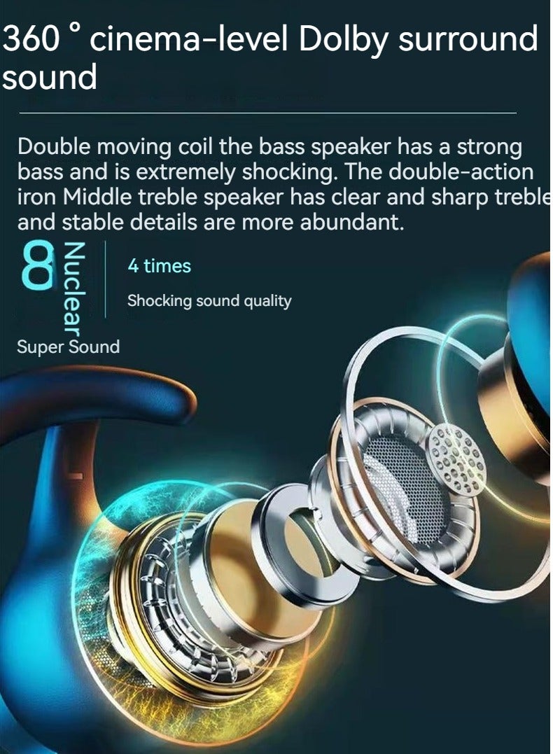 E-Sports Gaming Headset Wired In-Ear Mobile Phone Noise Canceling Earplugs (Silver)  - Image 4
