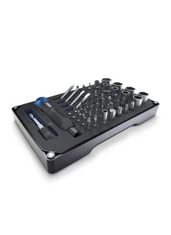 NIBEMINENT 61-Piece Multifunctional Screwdriver Set Black/Silver/Blue  - Image 2