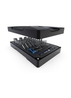 NIBEMINENT 61-Piece Multifunctional Screwdriver Set Black/Silver/Blue  - Image 3